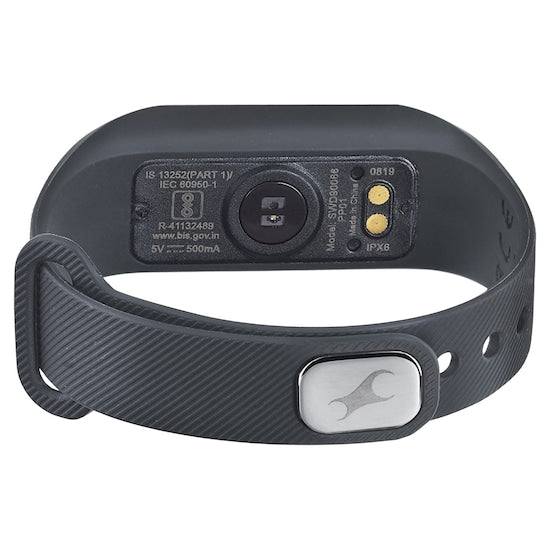 Fastrack REFLEX BEAT BLACK SMART BAND WITH ACTIVE HEART RATE MONITOR