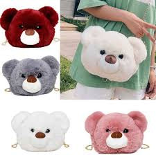 Teddy Bear Girls Ladies Sling Bag