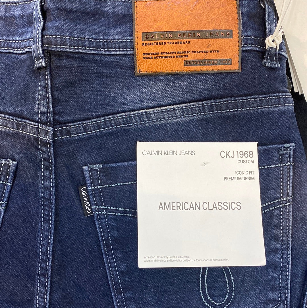 KC Navy Blue Branded Designers Men’s Jeans Mid-Raise Colour And Slim Fit For Men’s Jeans JKC 1968 03082023