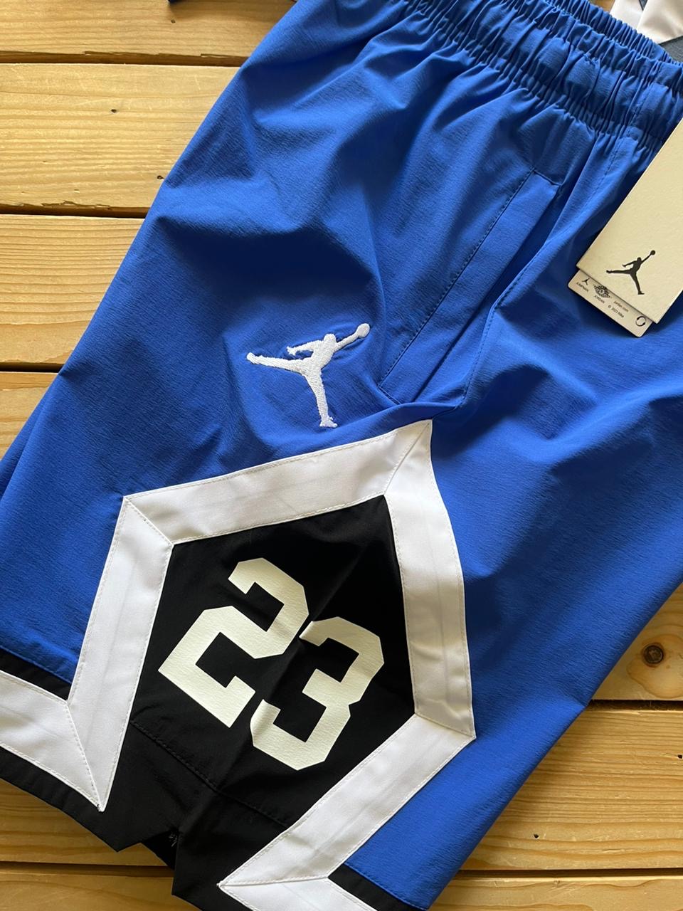 JOR ROJ Blue Colour With Side Logo Premium Quality NS Fabric Shorts 77706