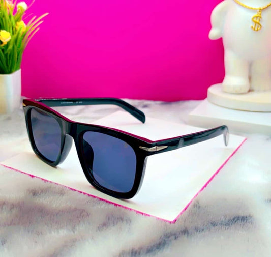 Vad Black Frame Black Shade Unisex Sunglasses Db7000 54 17 142
