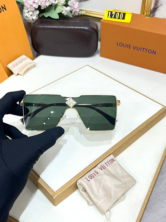 Uol Gold Frame Green Shade Unisex Sunglasses Z1700U 93L CE-145