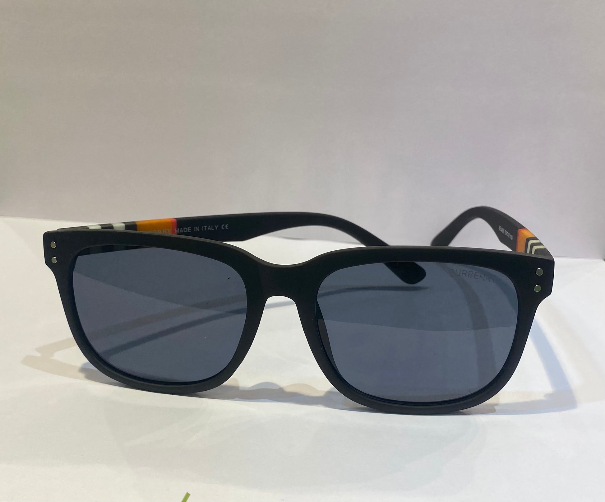 RUB Mat Black Frame Black Shade Unisex Sunglasses BE4806 59 18 145