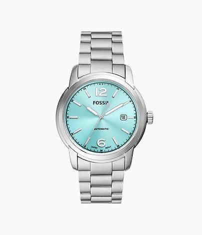 Sof Silver Chain Green Dial Ladies Watch 901526