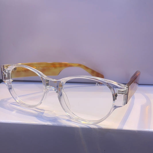 Oid Transparent Frame Trancy Shade Unisex Sunglasses 97008 51 20 148 C6