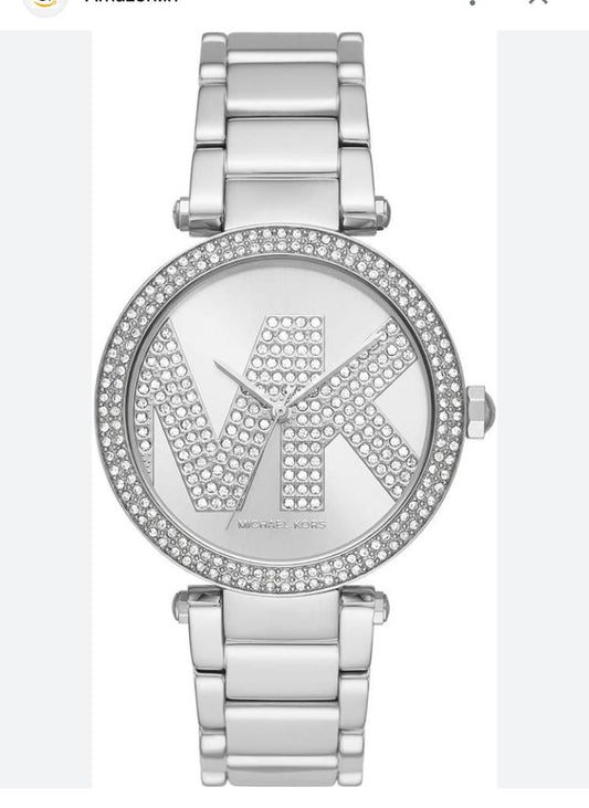 CIM Silver Chain Diamond Dial Ladies Watch 901637