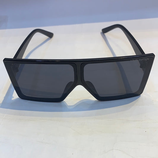 UOL VL Black Frame Black Shade Sunglasses