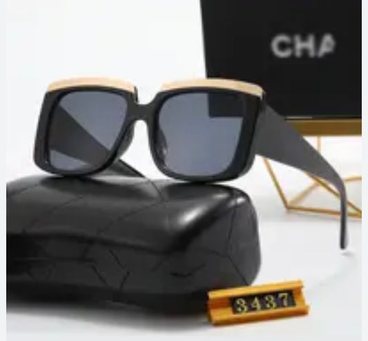 Ahc Black Copper Frame Black Shade Unisex Sunglasses 98056 58 17 144