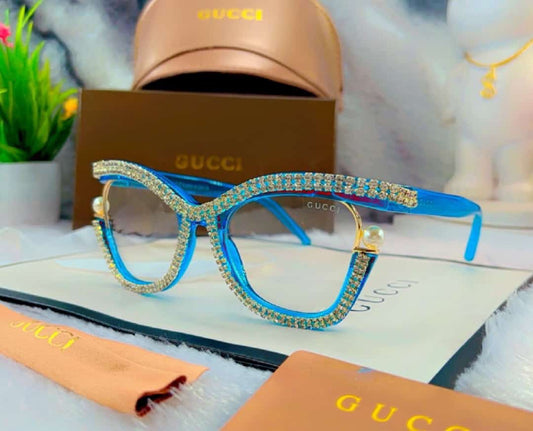 Cug Blue Frame Trancy Shade Sunglasses