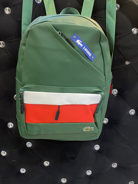 CAL Green Colour Backpack 987190