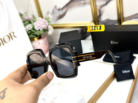 OID Black Frame Black Shade Sunglasses LH004 55 22-140