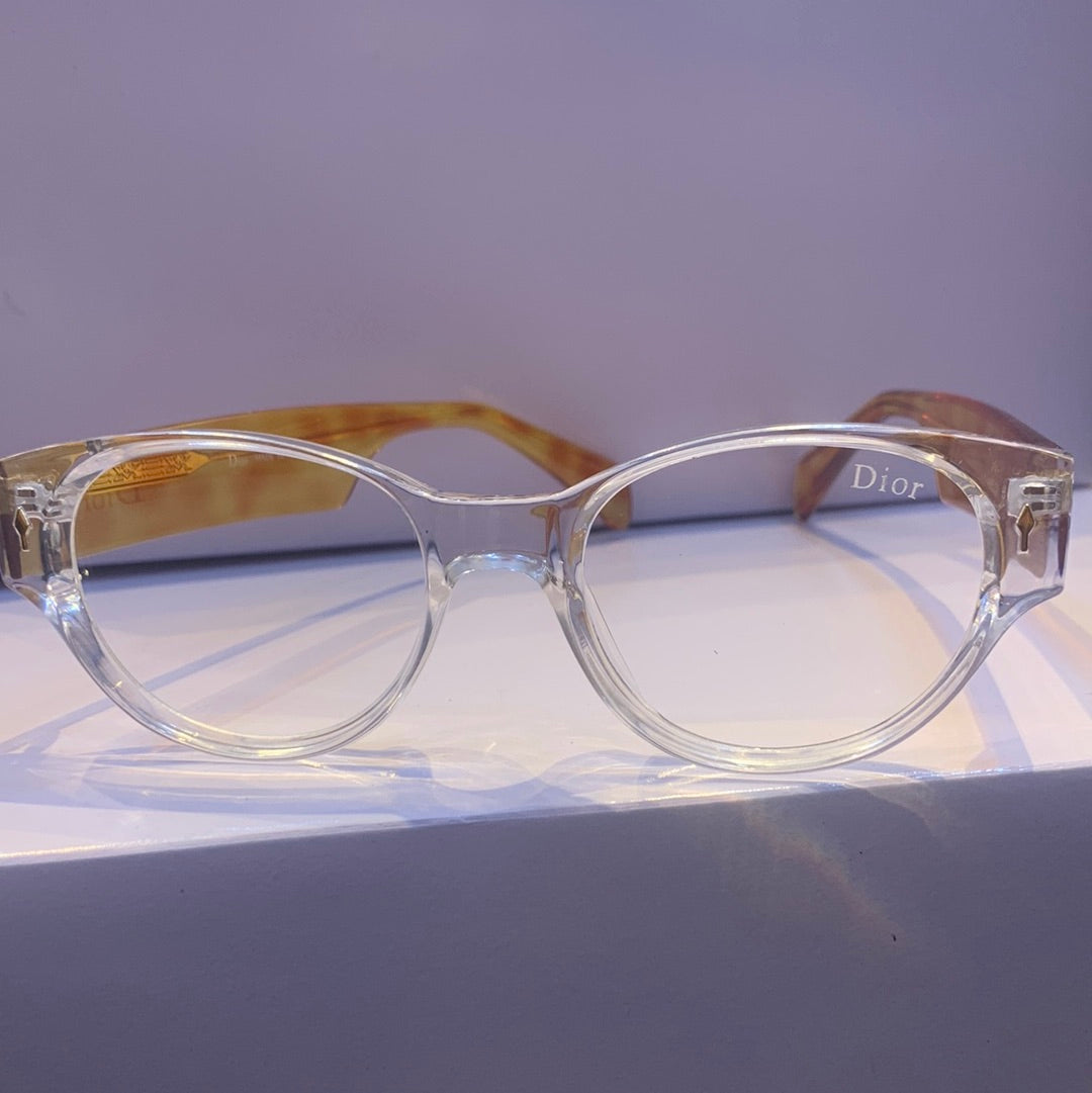 Oid Transparent Frame Trancy Shade Unisex Sunglasses 97008 51 20 148 C6