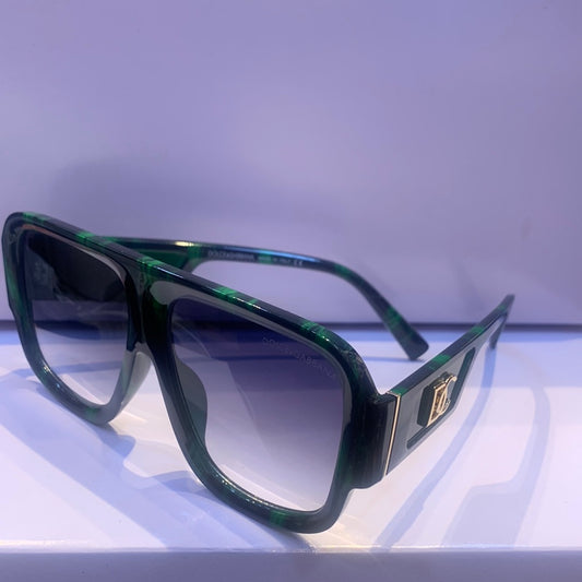 Lod Green Frame Black Shade Unisex Sunglasses Zs98089 56 18 142