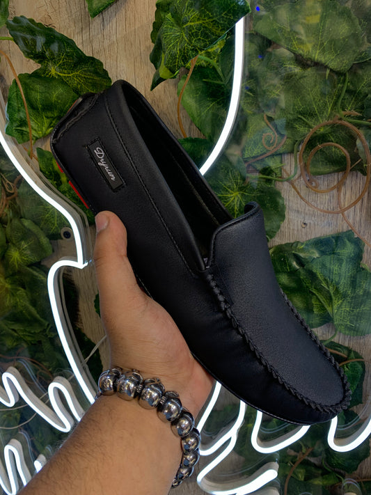 Dryrun Matte Black Colour Palaine Loafer Shoes 987059