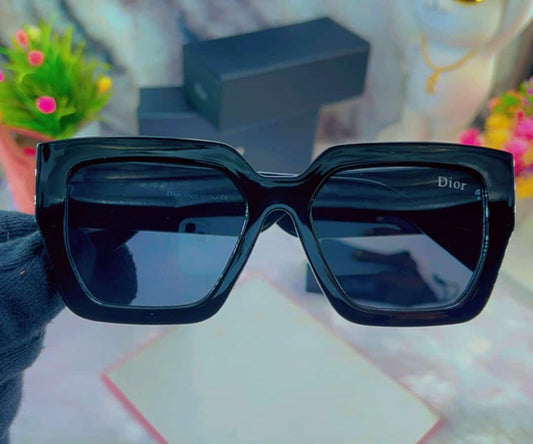 Oid Black Frame Black Shade Unisex sunglasses