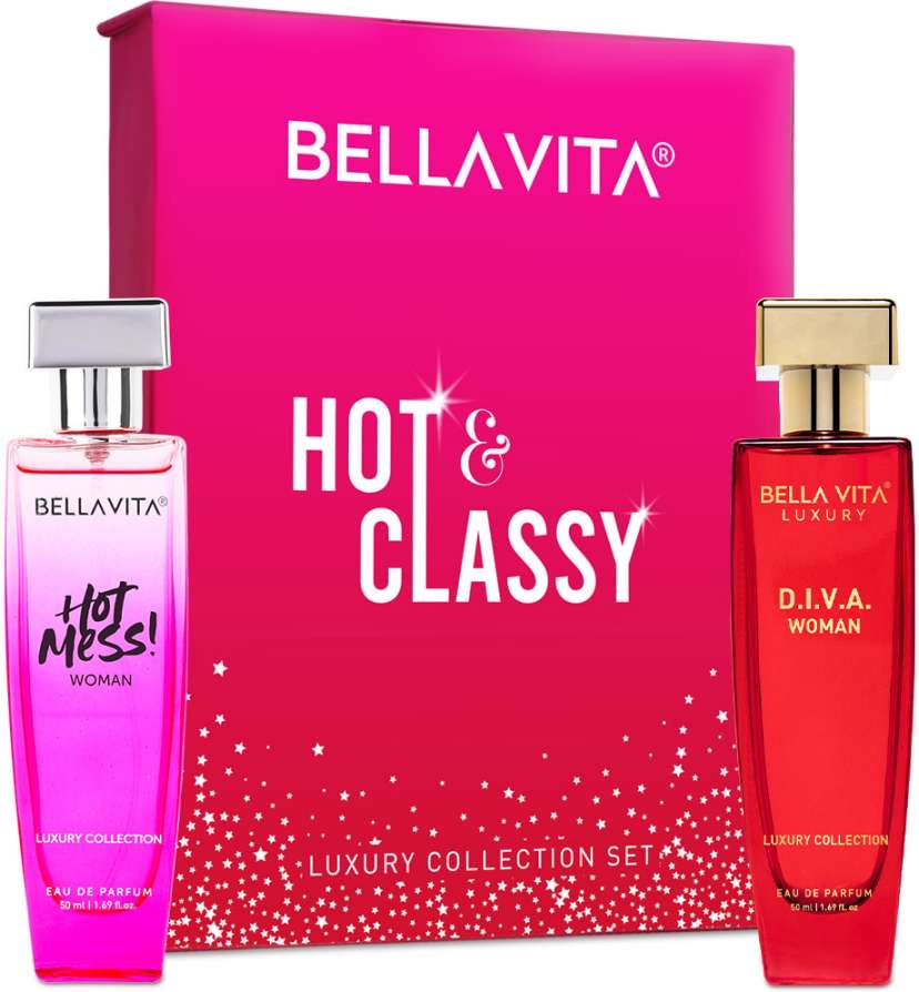 Bellavita Hot Mess & Diva 50Ml Gift Set Perfume