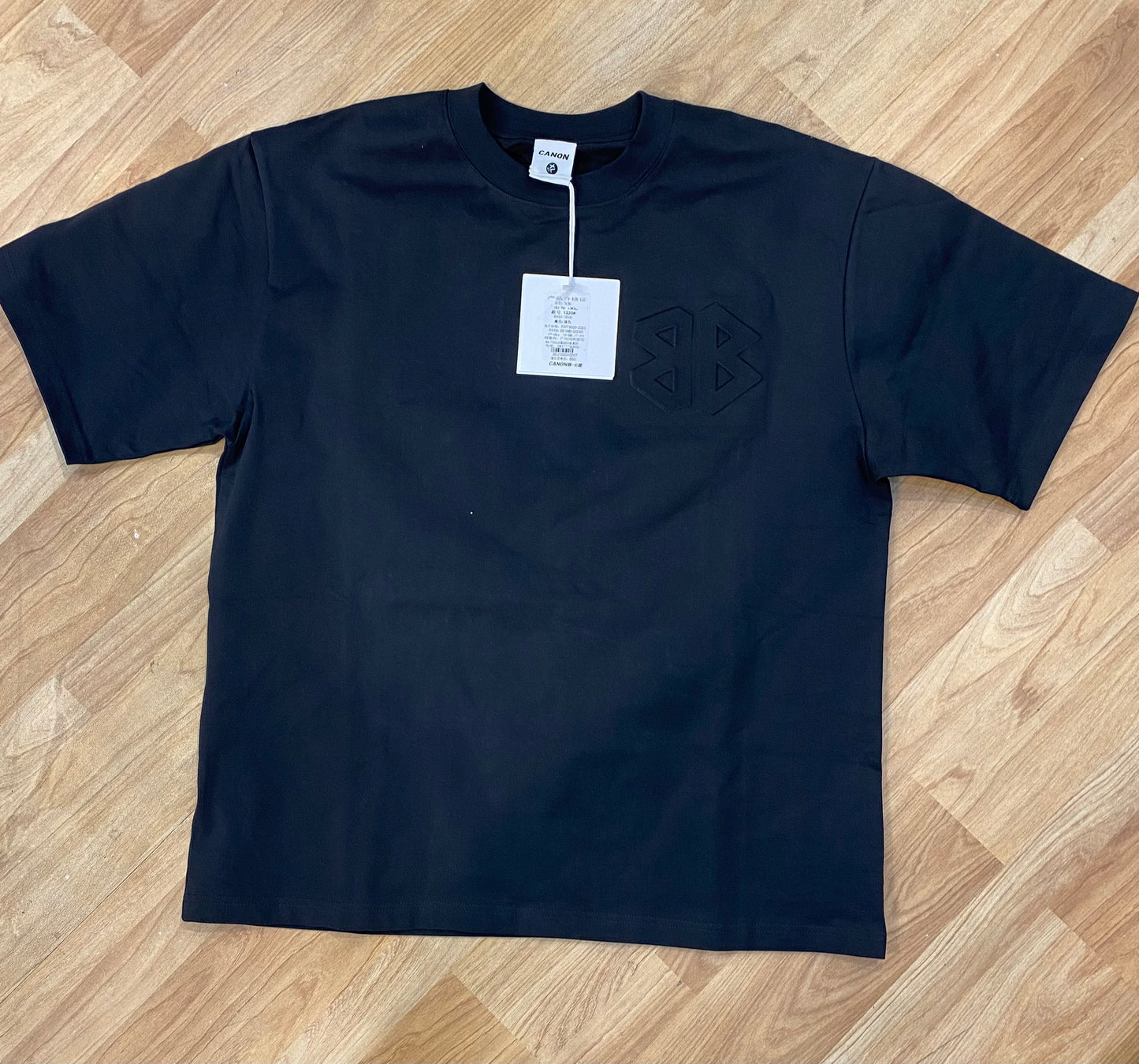 CANON Black Colour With Premium Quality Oversize Tshirt 1220
