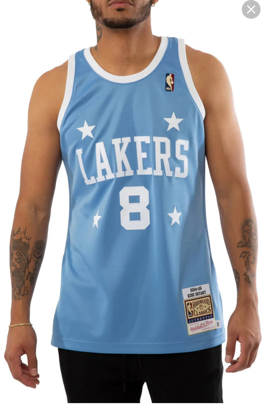 Sky Blue Lakers 8 Colour Premium Quality Basket Ball Jersey 85004