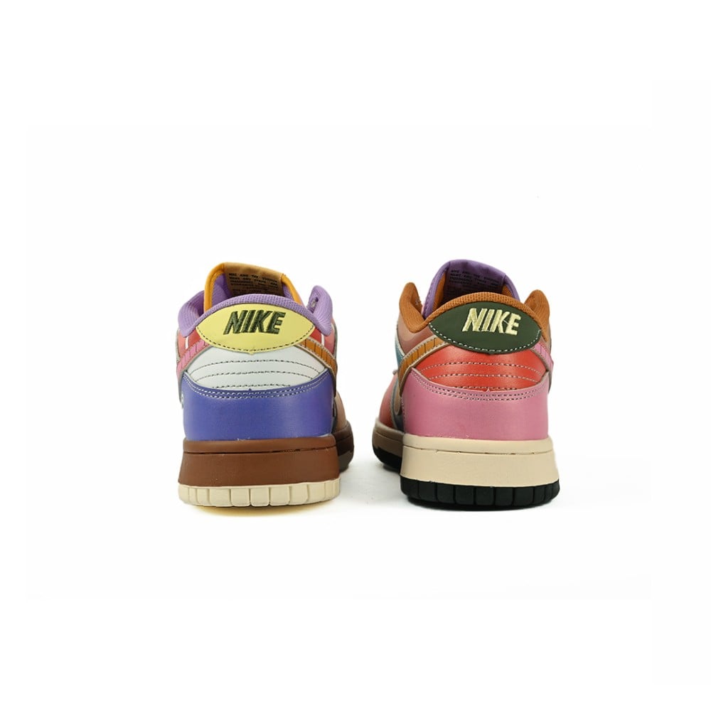 KIN NIK DBZ Multi Colour Low Dunk Sneakers Shoe 6818010