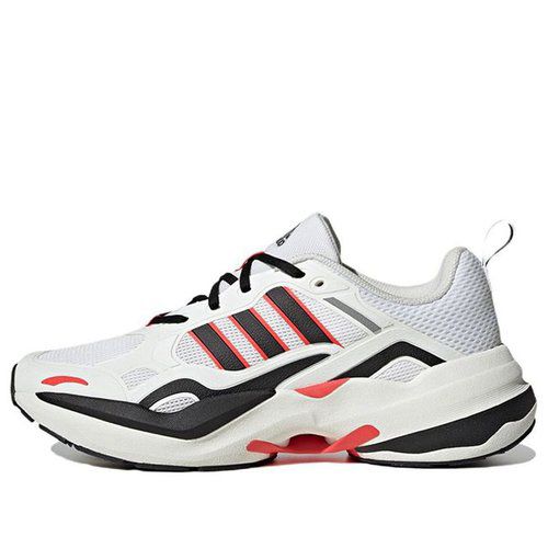 IDA White Colour Red Black Stripes Sport Shoe 1740