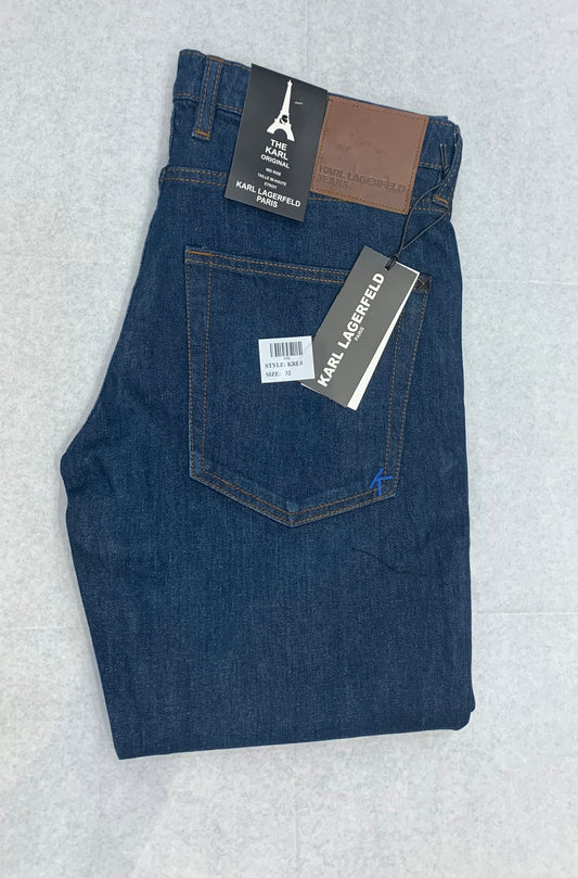 Rak Navy Blue Mens Hight Quality With Plain Design Men Slim Fit Jeans 7000300