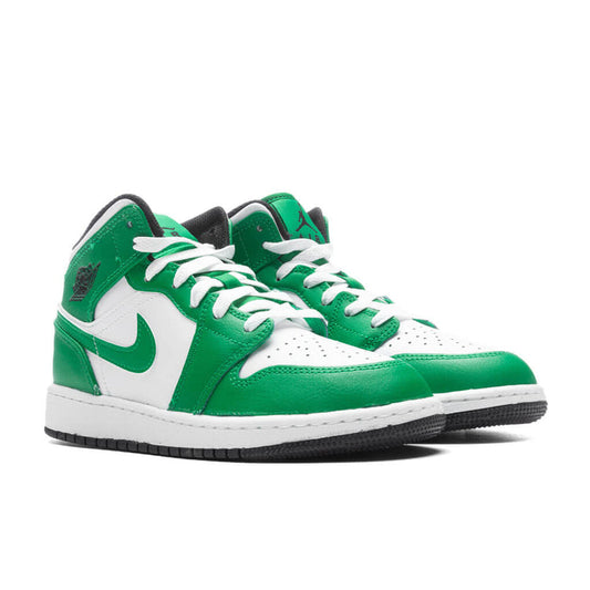 Jor Roj White P Green Sports High Ankle Shoes 24002