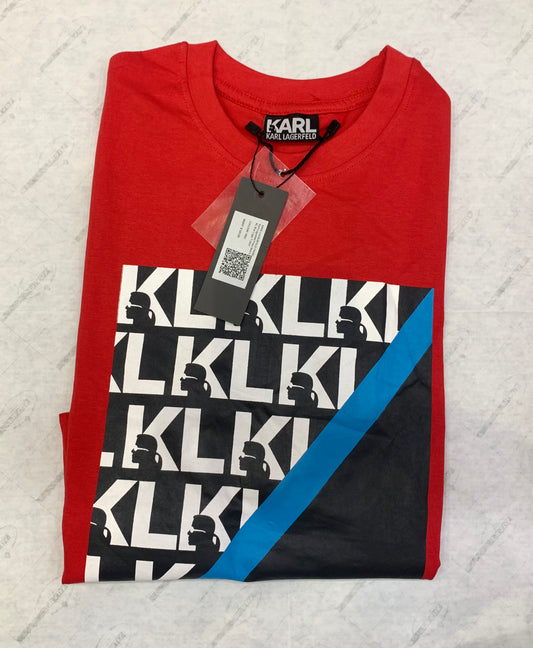 RAK Red Color With RAK Front Print Store Article Tshirt 780099