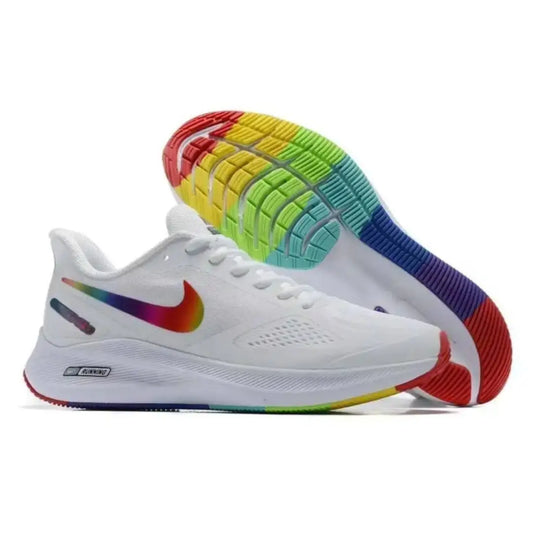 KIN White Colour With Rainbow Tick Sports Running Shoes 777799 SALE EUR 41