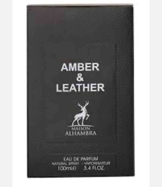 Amber & Leather Alhambra Perfume EDP 100Ml