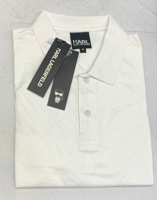 RAK White Color With Plain Design Collar Tshirt 861050