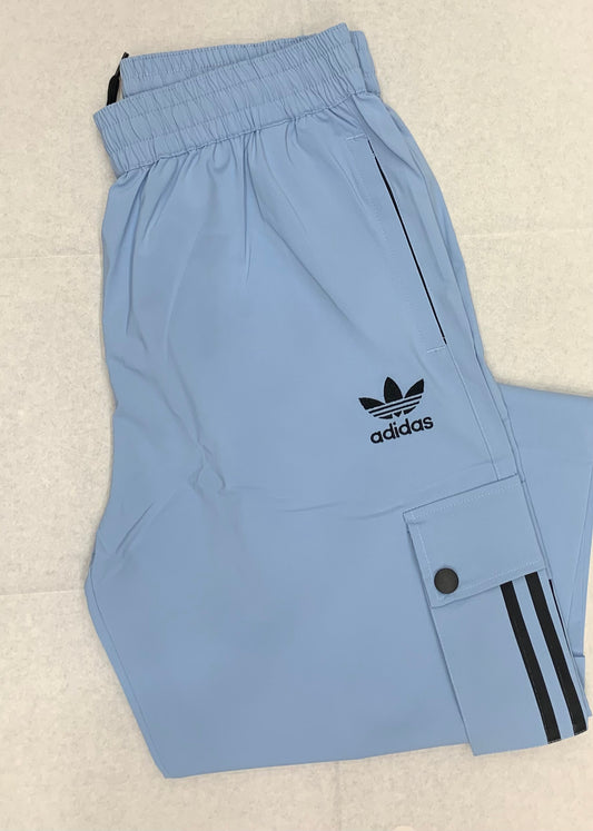 IDA Blue Colour With Stripes Deign Regular Fit Lower Track Pants 50250