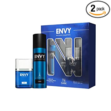 ENVY Exclusive Collection Perfume Deodrant 120ml  Spray NV Fiery EDP 50ml 1.69 FL.OZ.