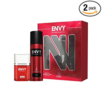ENVY Exclusive Collection Perfume Deodrant Spray NV Fiery EDP 50ml 1.69 FL.OZ.
