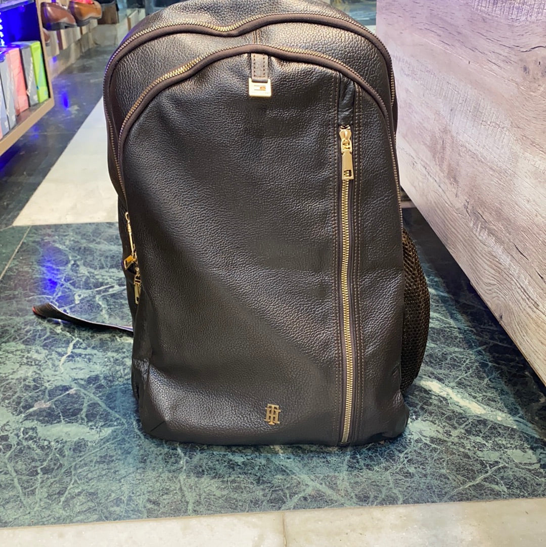 Genuine Leather Backpack Bag for Unisex