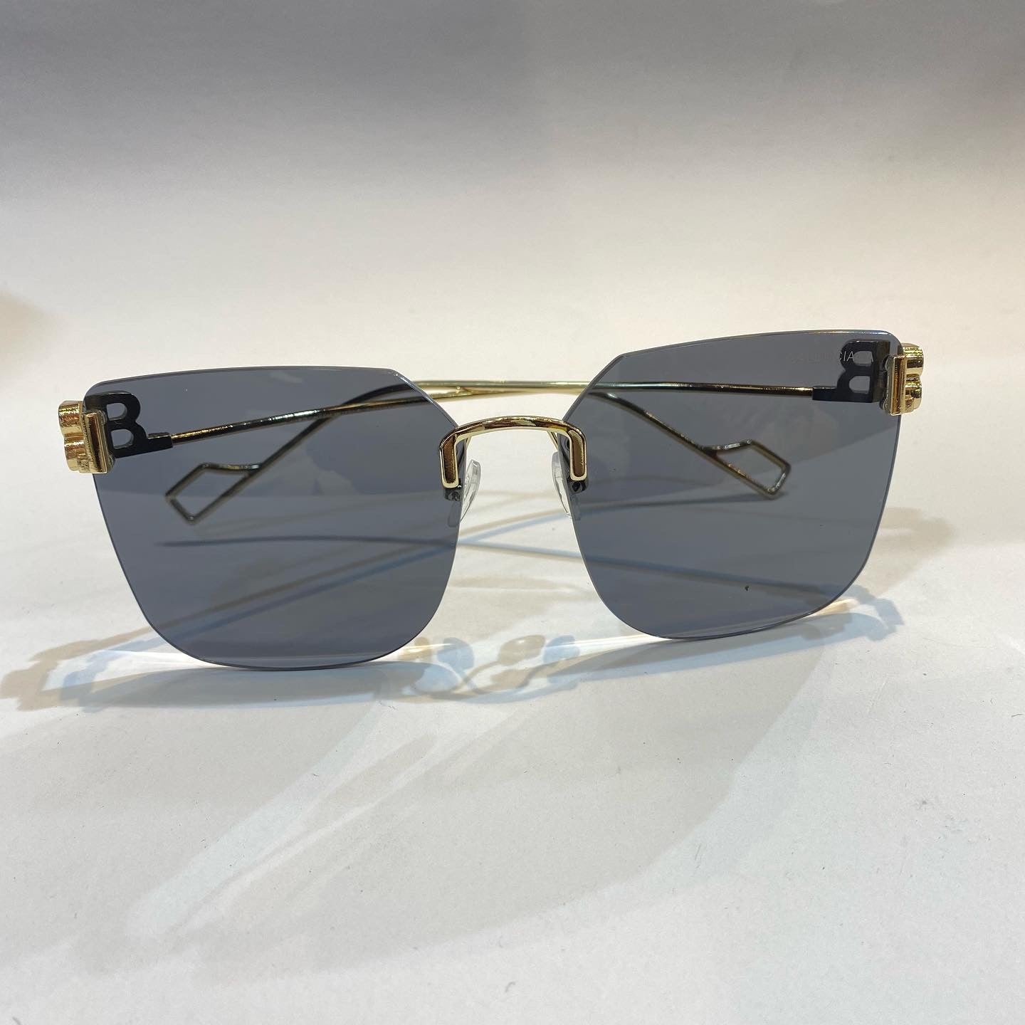 LAB Gold Frame Black Shade Unisex Branded Sunglasses
