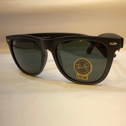 YAR RB Black Frame Black Shade Unisex Big Size Sunglasses RB2140 902 54 22 150 3N