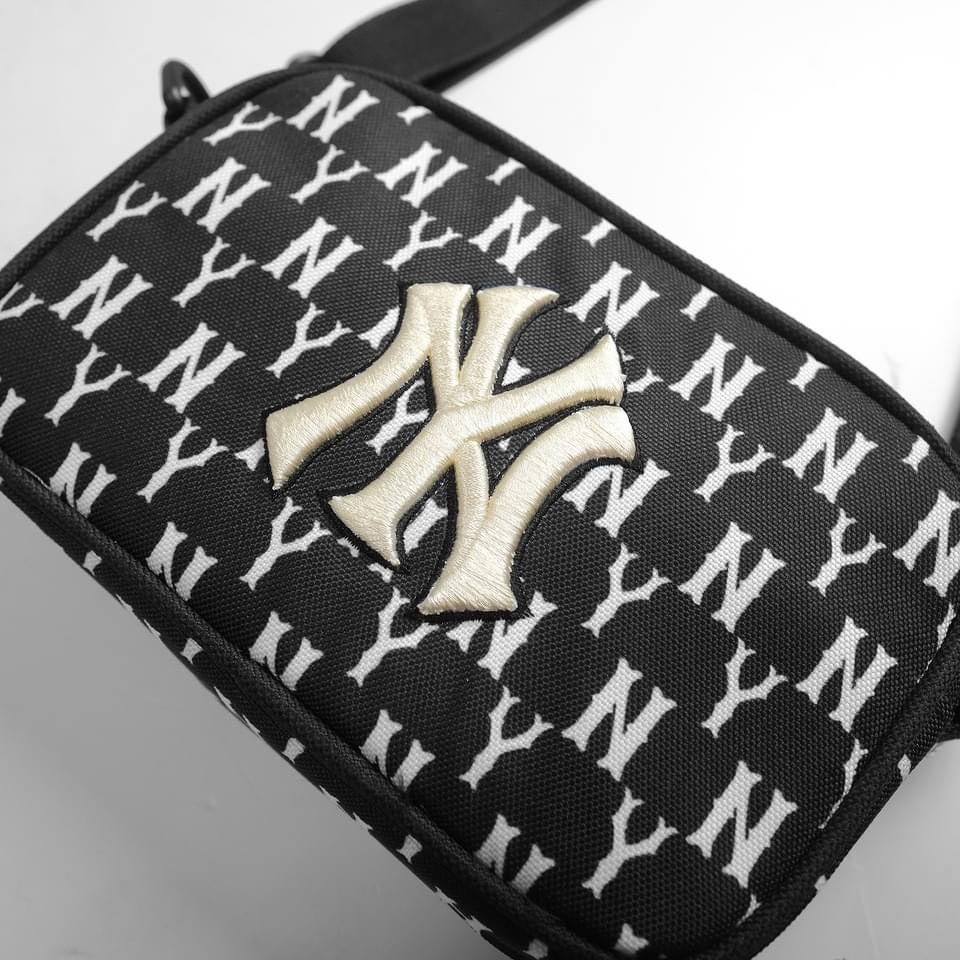 YN BLM Black Colour YN Monogram Logo Premium Quality Unisex Side Bag