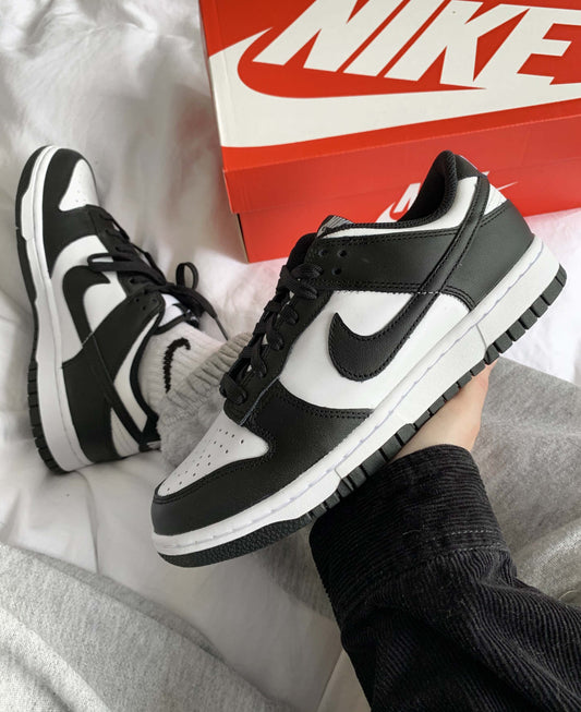 KIN Black White Panda Dunk Sneaker Shoes 175003