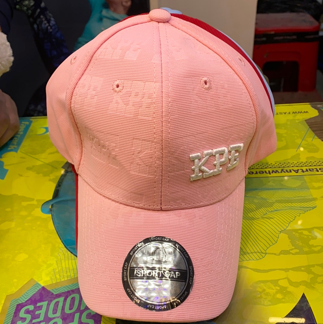Pink Colour KPE With Embroidered Design Sports Cap 913047