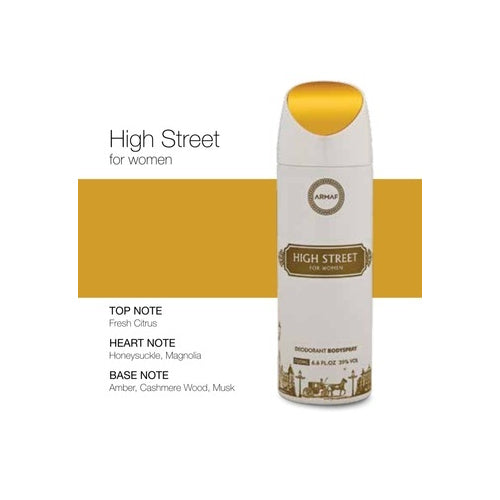 Armaf High Street For Women Perfume Bodyspray 200ml