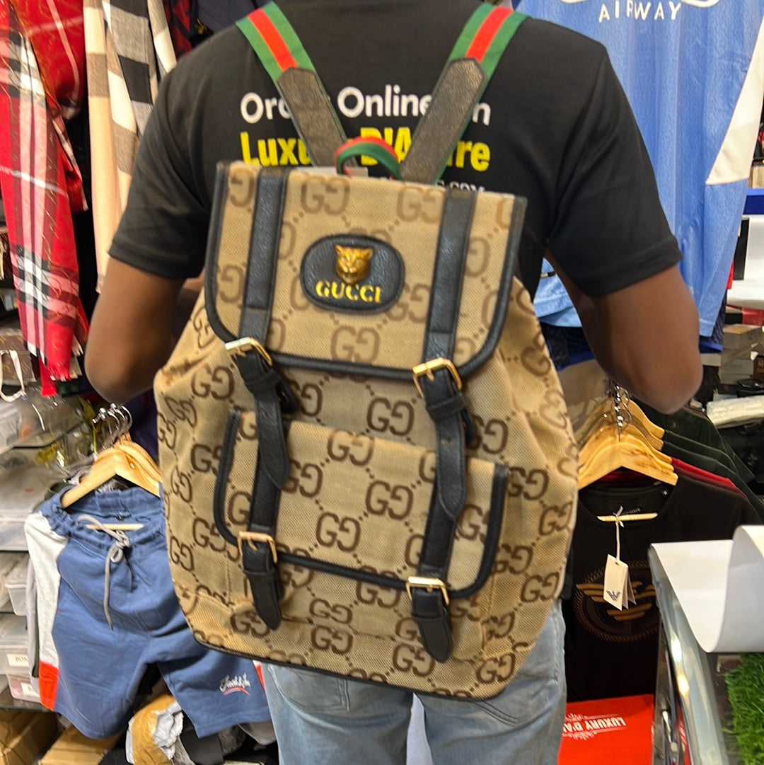 CUG Backpack Lion Designer Men Unisex Bag
