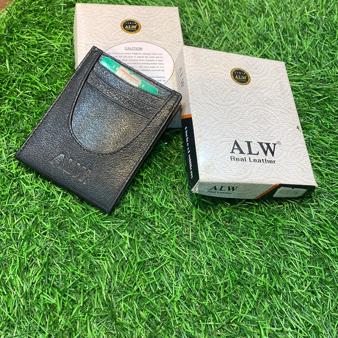 ALW Men’s Genuine Card Holder Leather Men Wallet 800178