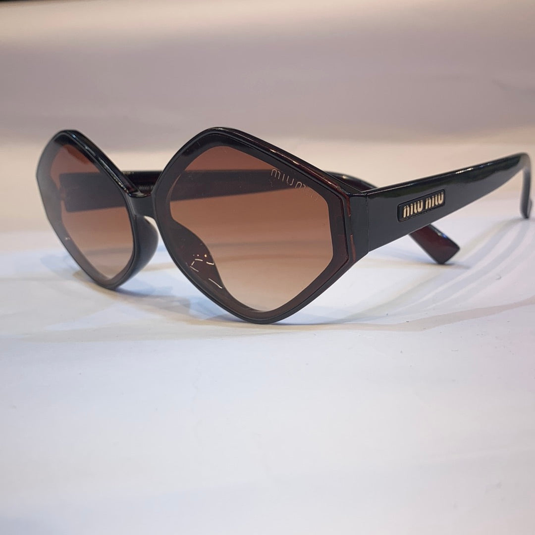UIM Brown Frame Brown Shade Unisex Branded Sunglasses 2120 6214 143