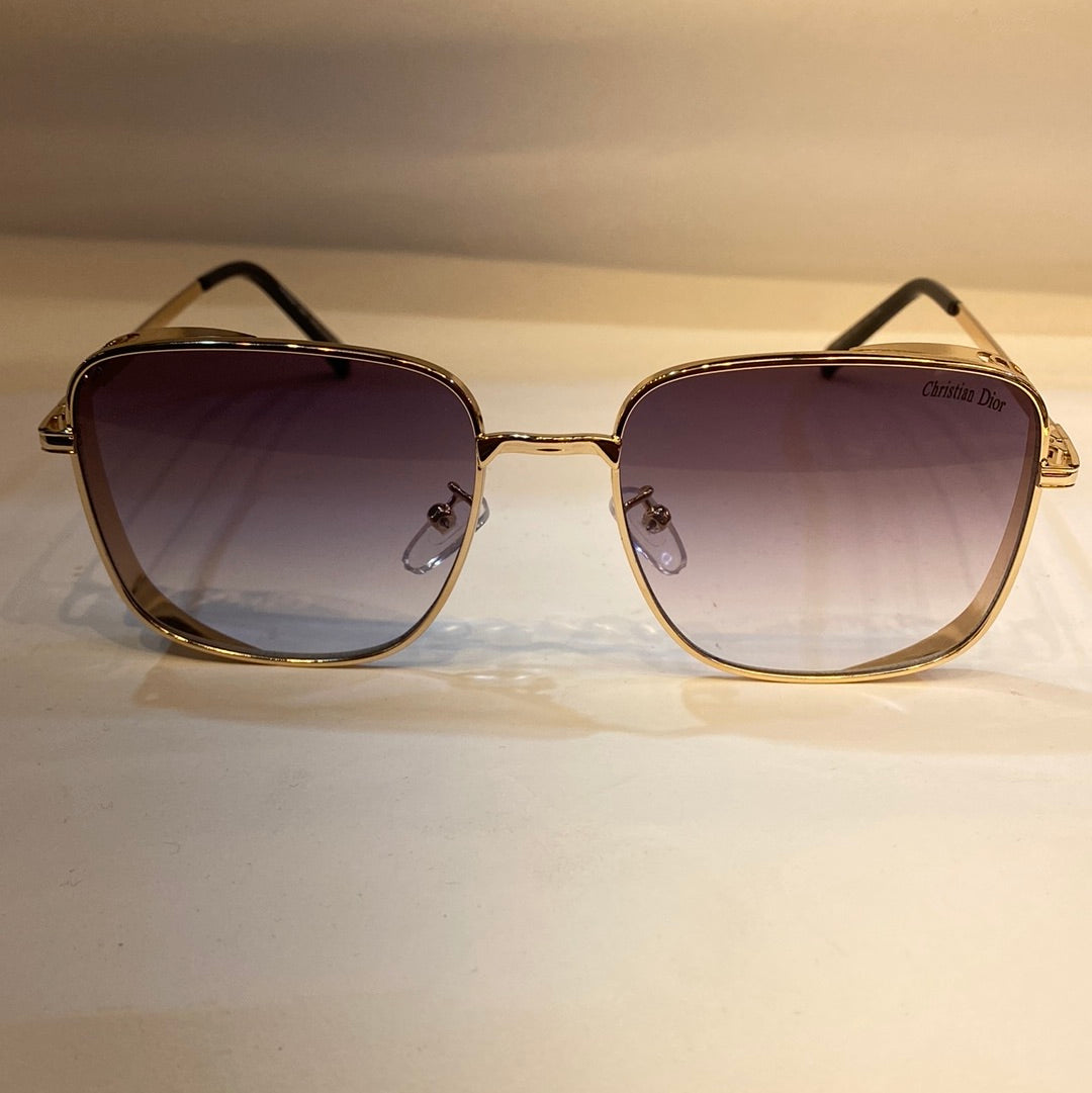 OID Copper Frame Purple Shade Unisex Sunglasses B85 24 56 18 144