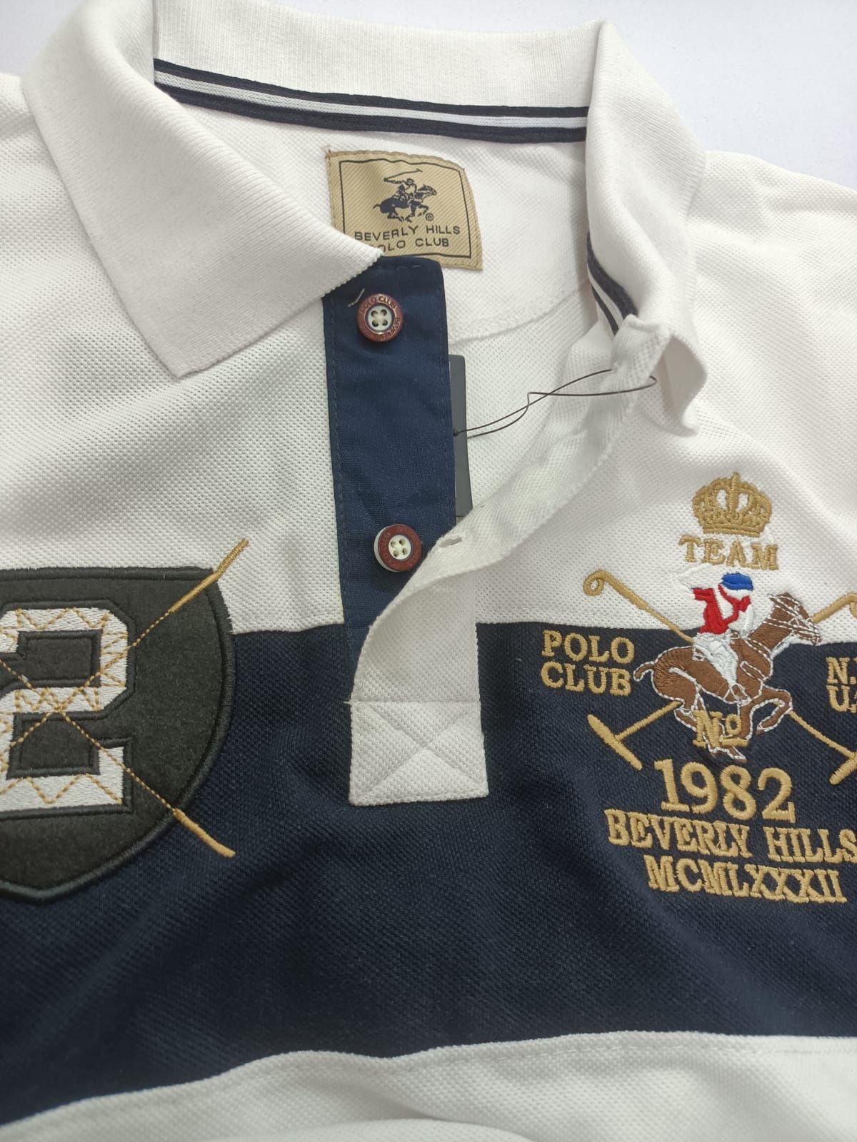 Navy Blue POL LOP Tshirt Polo Tshirt BHPC T-Shirt