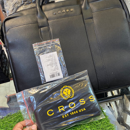 Cross Surplus Quality Laptop Bag Black Colour