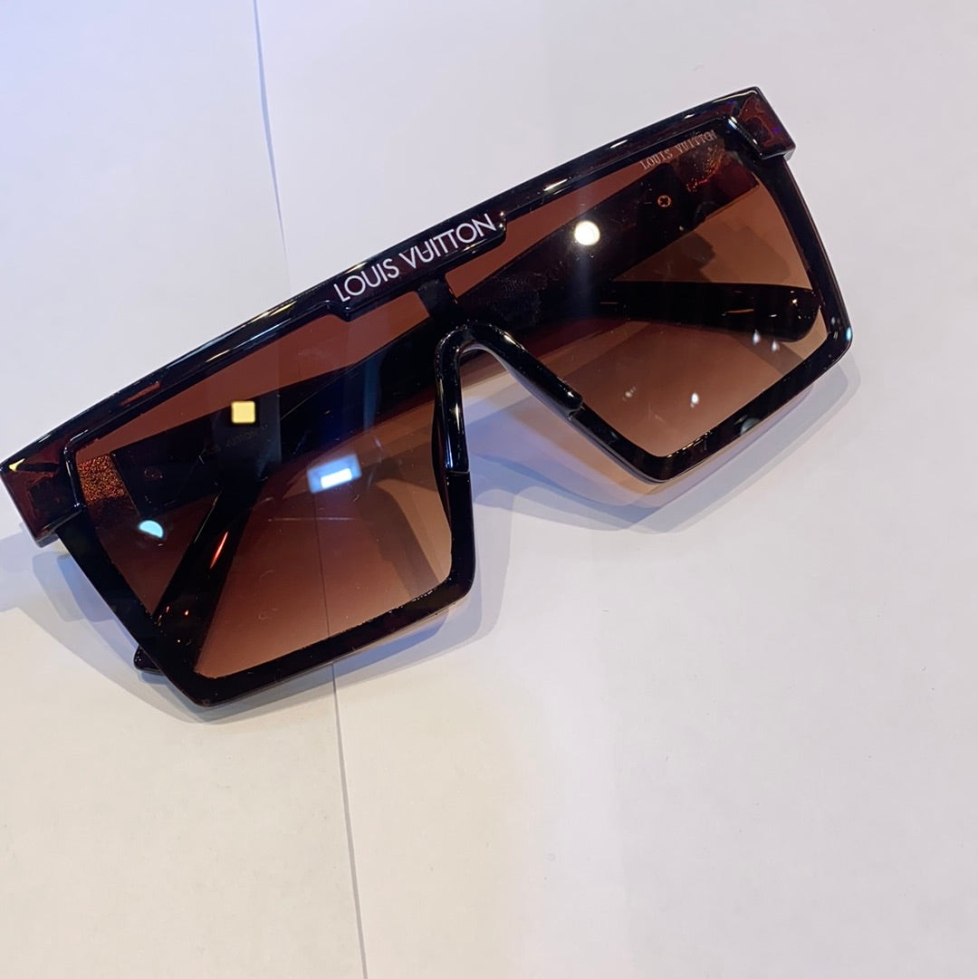 Brown Frame Printed Branded Luxury Sunglasses 32312 60 18-142