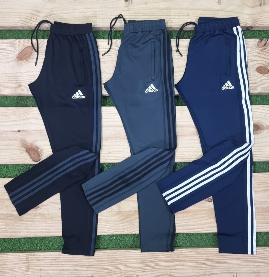 IDA Navy Blue Colour With Black Strips Dri Fit Lower 110051