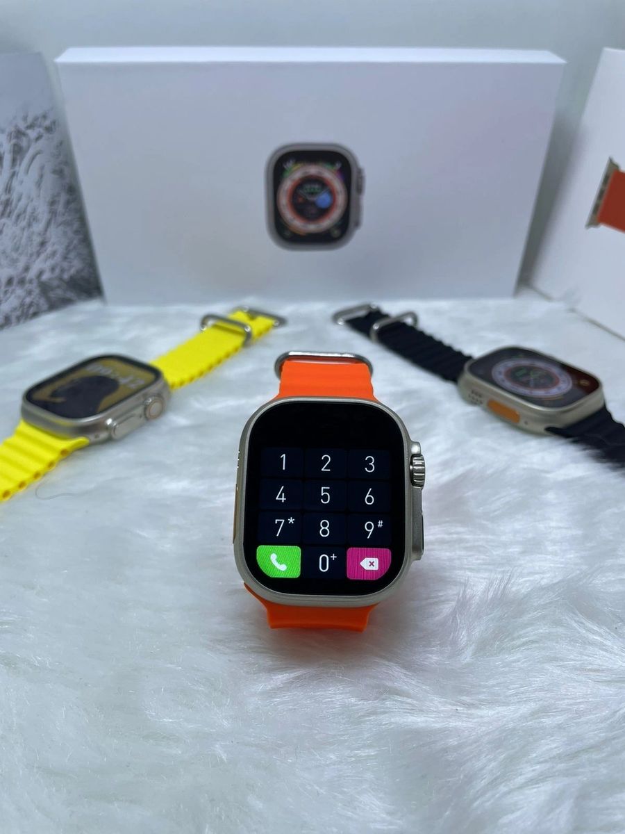 Latest Square Dial Smart Watch 8  Ultra with logo