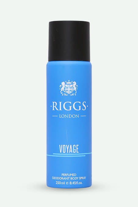 Riggs London Voyage Perfume Deodrant Body Spray 250ml E 8.45 mfl.oz.